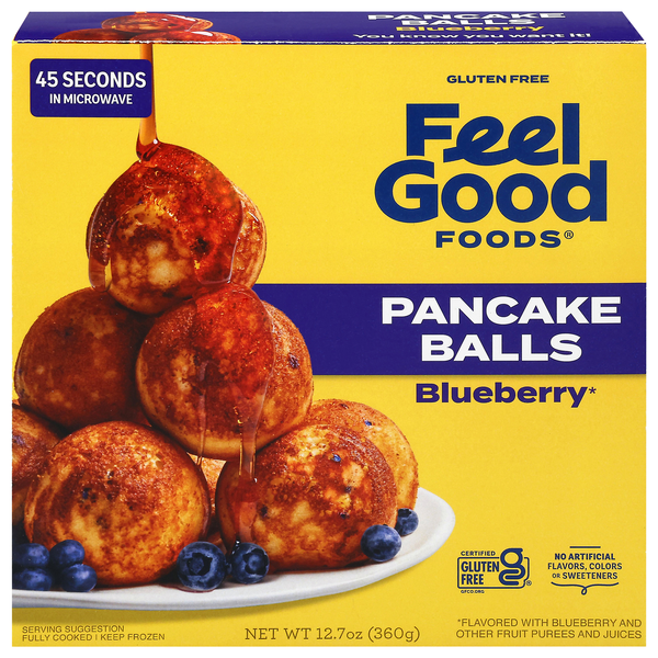 Feel Good Foods Gluten Free Danish-Style Wildberry Pancake Bites