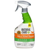 Natural Care+ Flea & Tick Home Spray with Peppermint Oil & Eugenol
