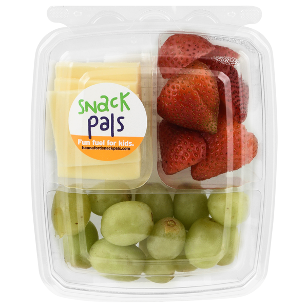 Hannaford Snack Pals Strawberry Grapes & Cheese