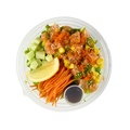 Hissho Sushi Mango Salmon Poke Bowl Raw (Avail. 11am - 7pm)