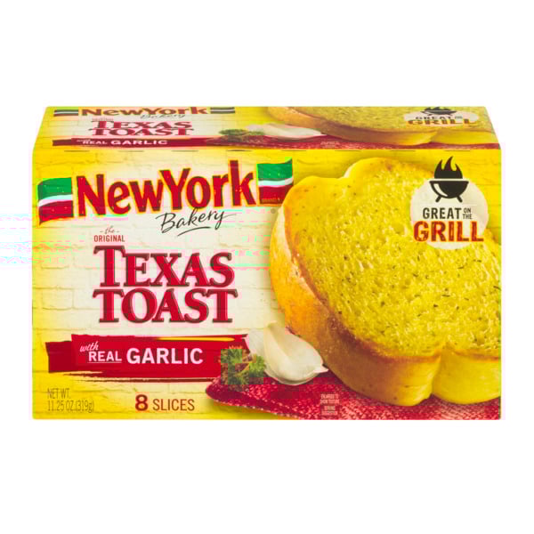 Save on New York Texas Toast Garlic Frozen 8 ct Order Online Delivery