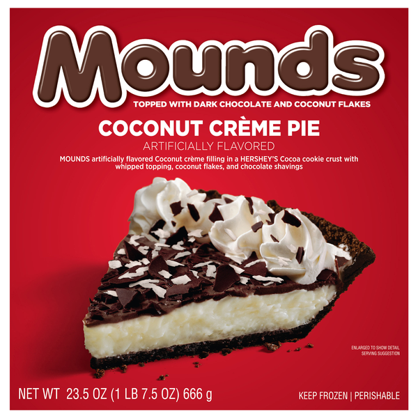 Mounds Coconut Creme Pie Frozen