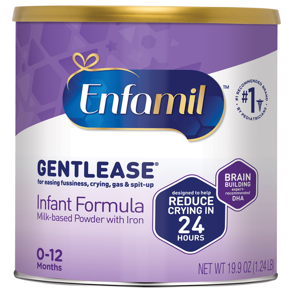 Enfamil Gentlease 粉ミルク 8缶セット Save on Enfamil Gentlease Powder Infant Formula with Iron