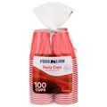 Food Lion Red Plastic Party Cups 18 oz