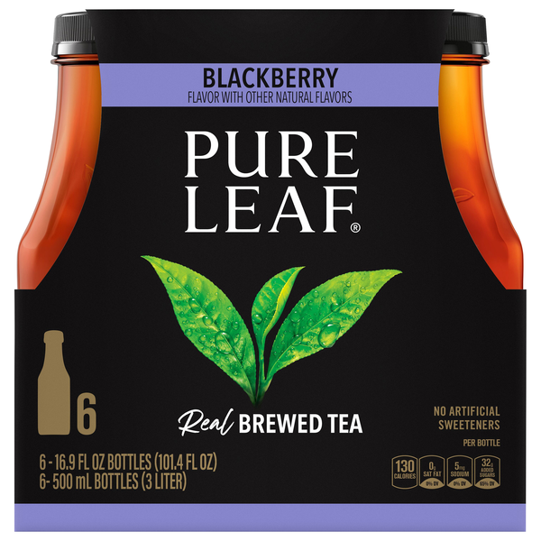 Pure Leaf Brewed Blackberry Iced Tea - 6 pk
