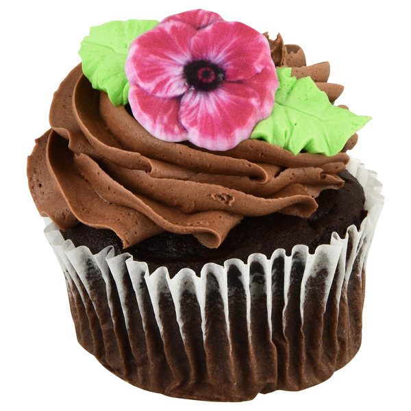 Hannaford Bakery Jumbo Chocolate Cupcake w/Traditional Chocolate Frosting