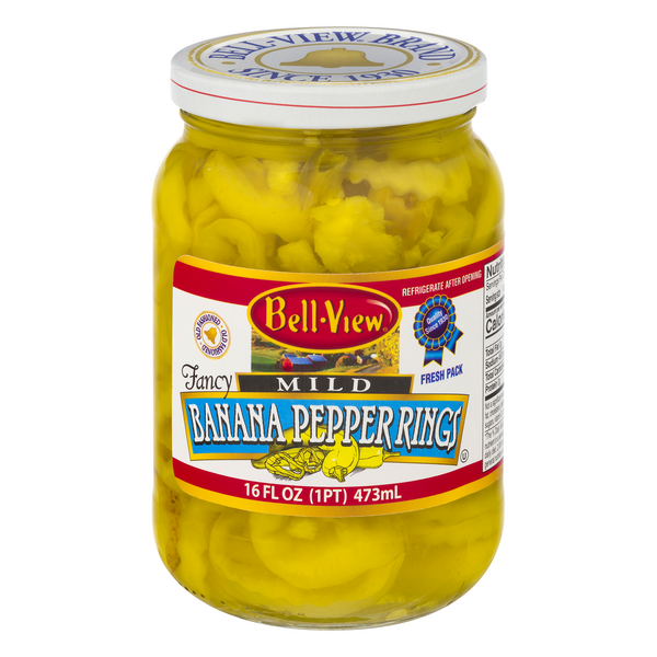 Bell-View Mild Banana Pepper Rings