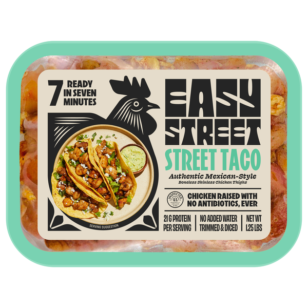 Easy Street Authentic Mexican-Style Street Taco Chicken Thighs