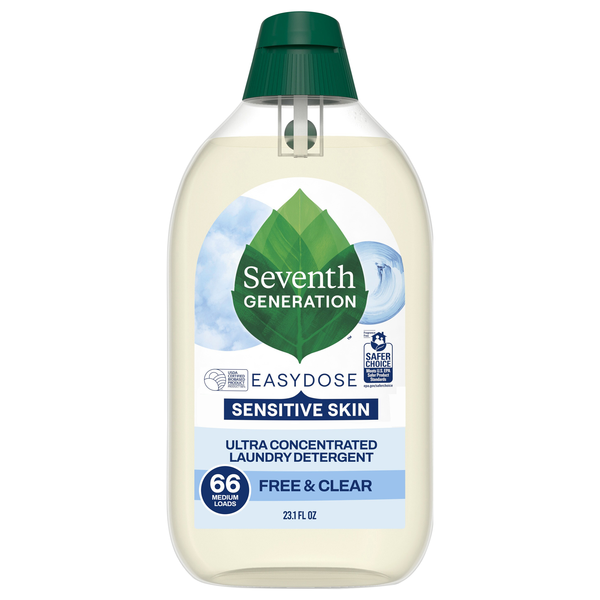 Seventh Generation Easy Dose Free & Clear Liquid Laundry Detergent