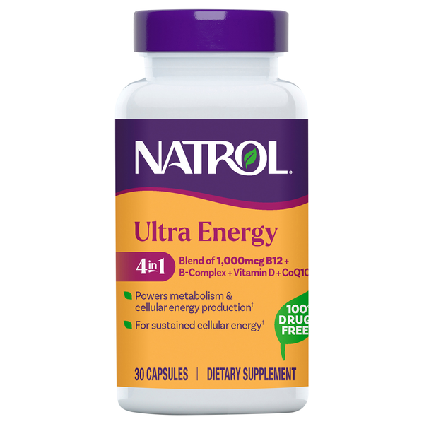 Natrol 4-in-1 Ultra Energy Capsules