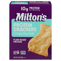 Milton's Crispy Sea Salt Plant Based Protein Crackers