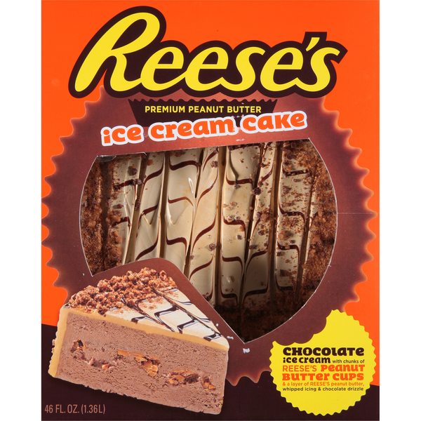 Reese's Premium Peanut Butter Ice Cream Cake Frozen