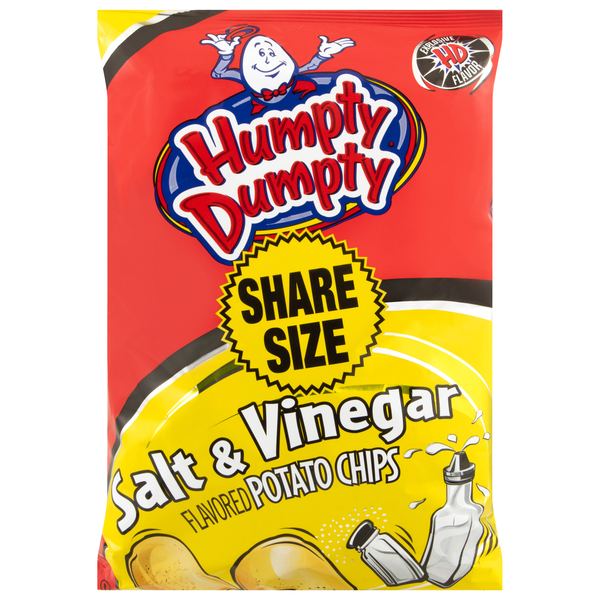 Humpty Dumpty Salt & Vinegar Potato Chips Share Size