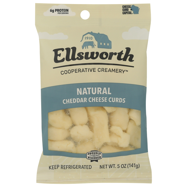 Ellsworth Natural Wisconsin Cheddar Cheese Curds