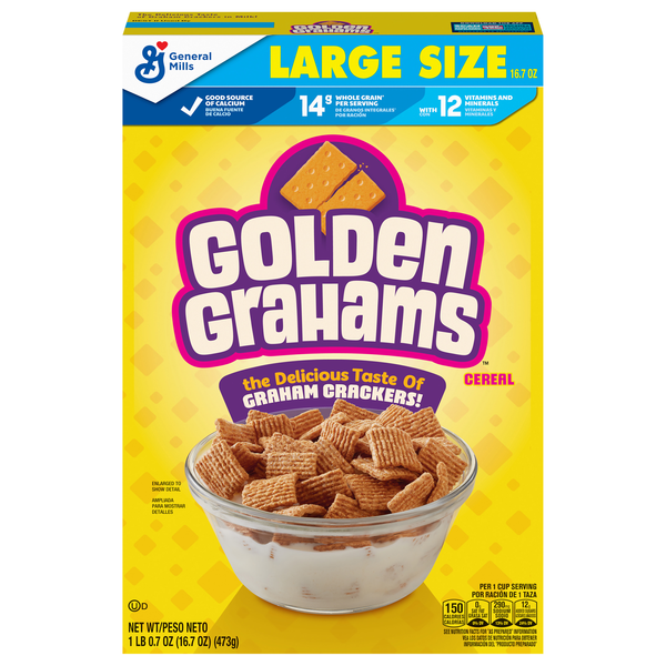 Golden Grahams Cereal Large Size