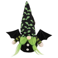 Smart Living Halloween Gnome Decor Black & Green