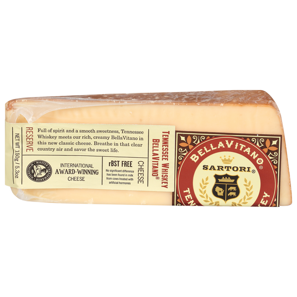 Save on Sartori Cheese Tennessee Whiskey BellaVitano Order Online Delivery MARTIN'S