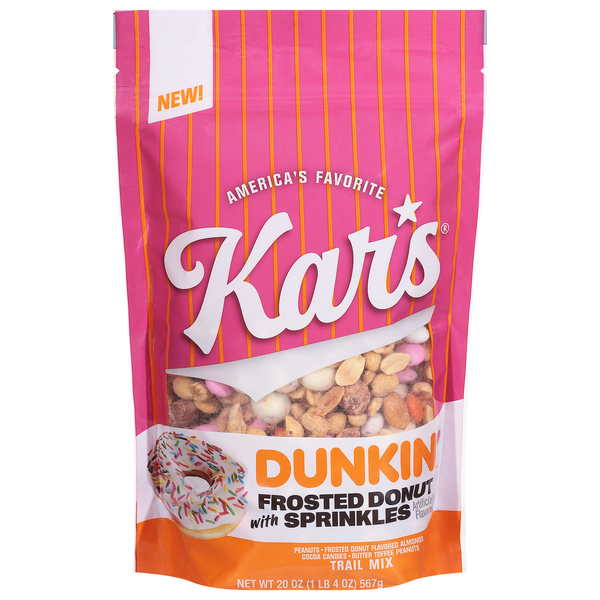 Kar's Dunkin' Frosted Donut with Sprinkles Trail Mix