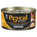 Reveal Entrees Grain Free Chicken Breast with Liver Wet Cat Food