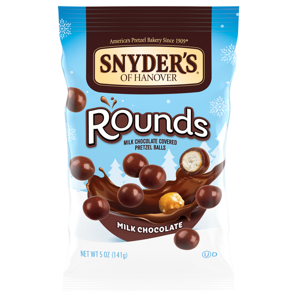 Snyder's of Hanover Rounds Milk Chocolate Covered Pretzel Balls