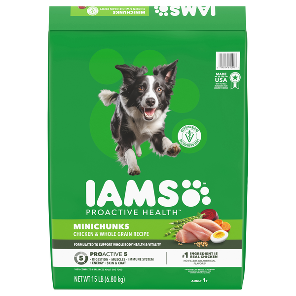 IAMS Proactive Health Minichunks Chicken Adult Dry Dog Food