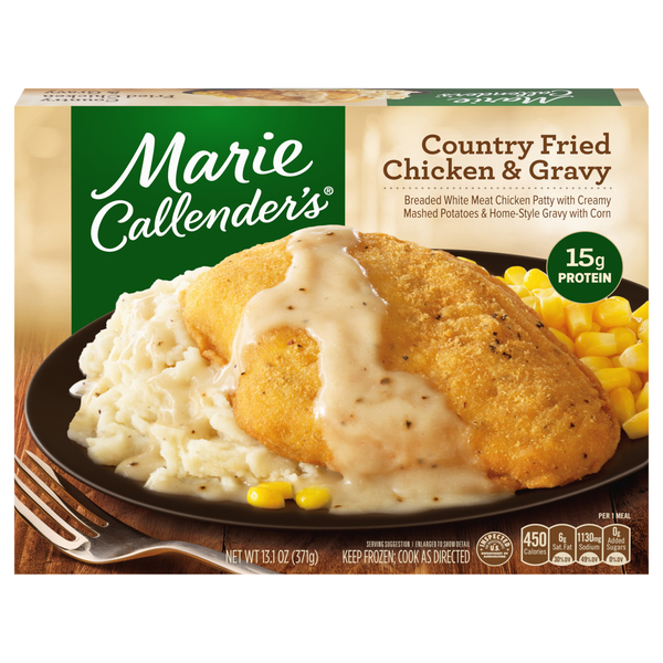 Marie Callender's Country Fried Chicken & Gravy Frozen Meal