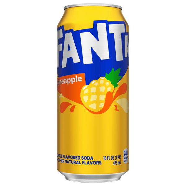 Fanta Pineapple Flavored Soda