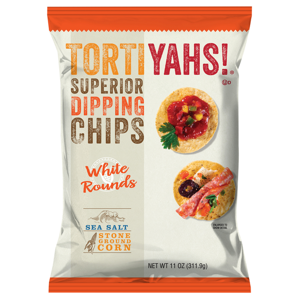 Tortiyahs! Superior Sea Salt Dipping Chips Rounds