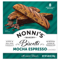 Nonni's Espresso Chocolate Chip Biscotti - 8 ct