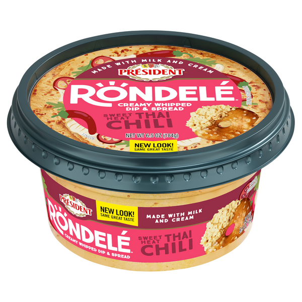 Save on Rondele Creamy Whipped Dip & Spread Cheese Sweet Heat Thai