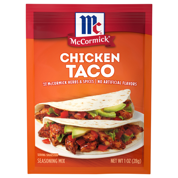 McCormick Chicken Taco Seasoning Mix Packet