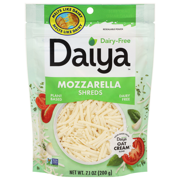 Daiya Dairy Free Plant-Based Vegan Shredded Mozzarella