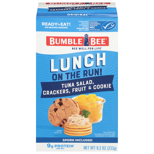 Bumble Bee Lunch on the Run! Tuna Salad Kit