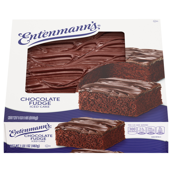 Entenmann's Chocolate Fudge Iced Cake