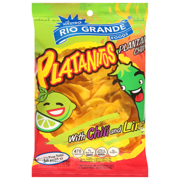 Rio Grande Foods Chili & Lime Plantain Chips