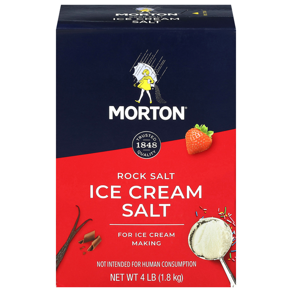 Morton Ice Cream Rock Salt