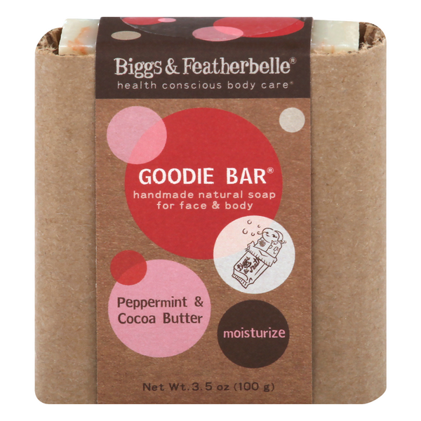 Save on Biggs & Featherbelle Goodie Bar Soap Peppermint & Cocoa Butter