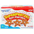 SuperPretzel Fully Baked Star Shaped Soft Pretzels - 15 ct Frozen