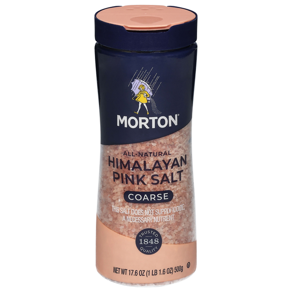 Morton All Natural Coarse Himalayan Pink Salt