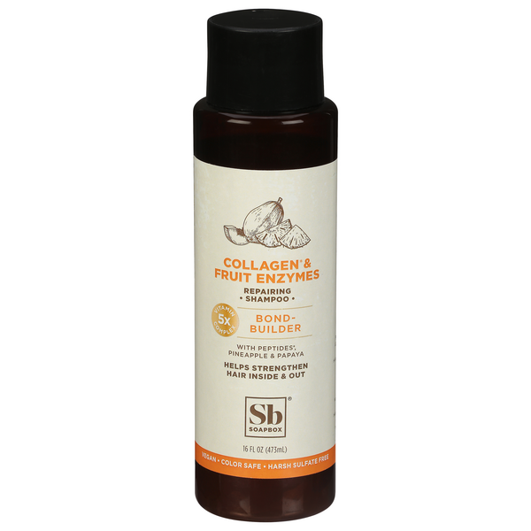 Soapbox Repairing Collagen & Fruit Enzymes Shampoo