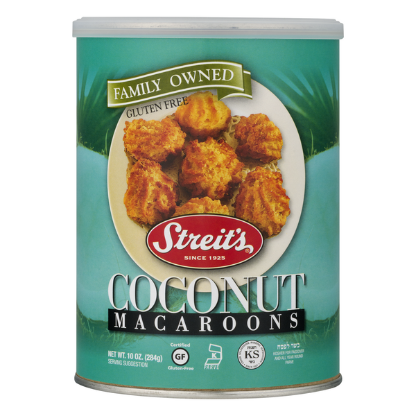 Streit's Macaroons Coconut Gluten Free Kosher For Passover