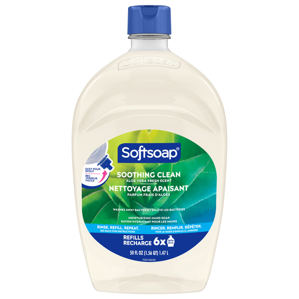 Softsoap Soothing Clean Aloe Vera Moisturizing Liquid Hand Soap Refill