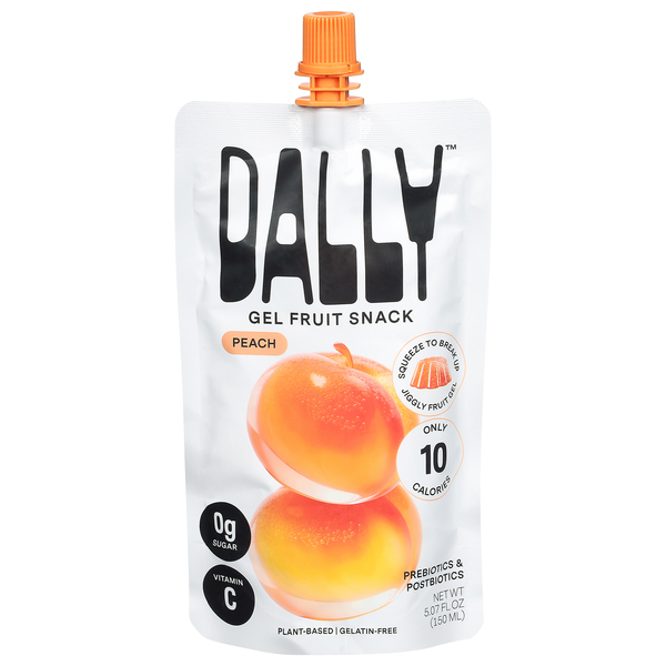 Dally Peach Gel Fruit Snack
