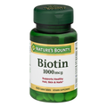 Nature's Bounty High Potency 1000mcg Biotin Tablets