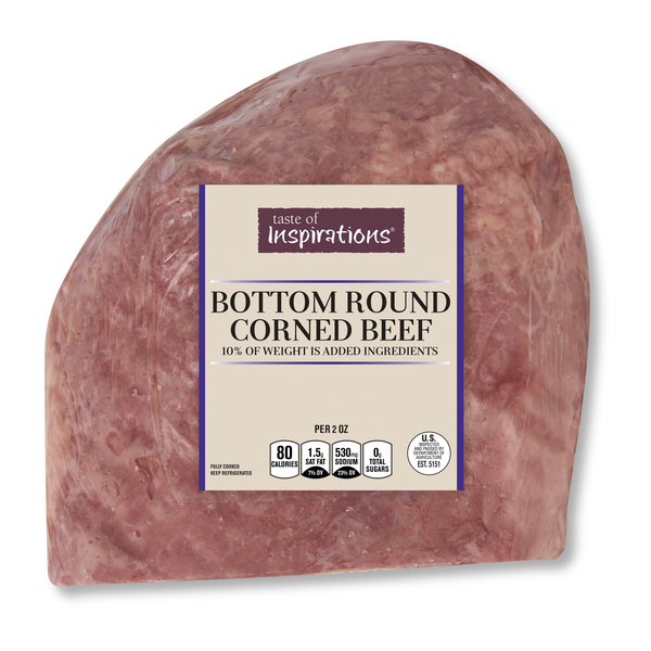 Taste of Inspirations Deli Bottom Round Corned Beef (Regular Sliced)