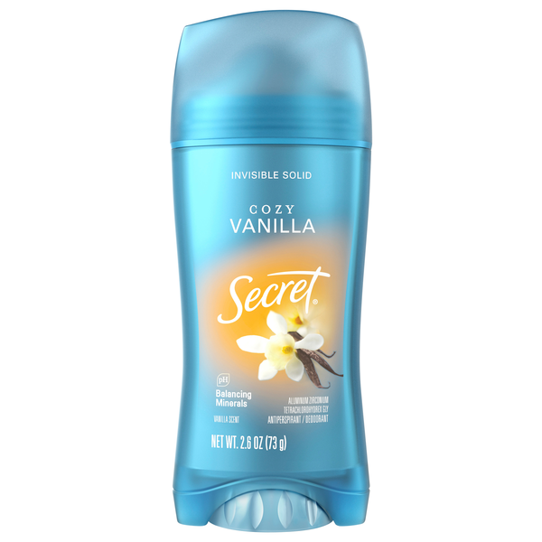 Secret Vanilla Invisible Solid Antiperspirant Deodorant