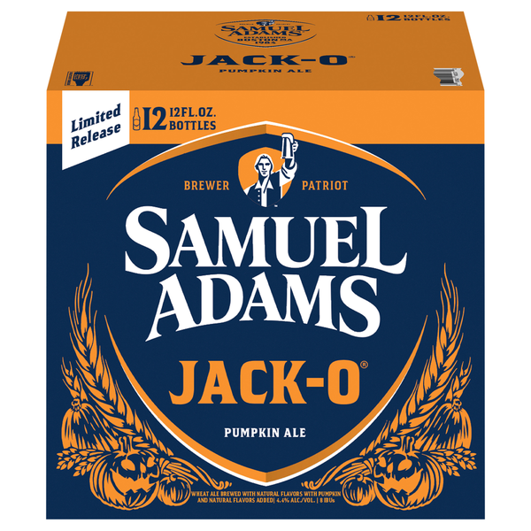 Samuel Adams Jack-O Pumpkin Ale - 12 pk