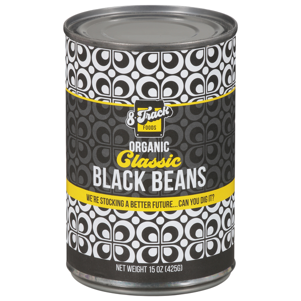 8 Track Foods Organic Classic Black Beans