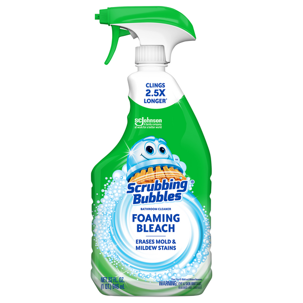 Scrubbing Bubbles Foaming Bleach Bathroom Cleaner Trigger Spray