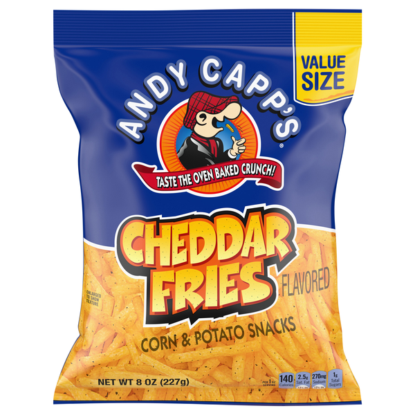 Andy Capp's Cheddar Flavored Fries Value Size